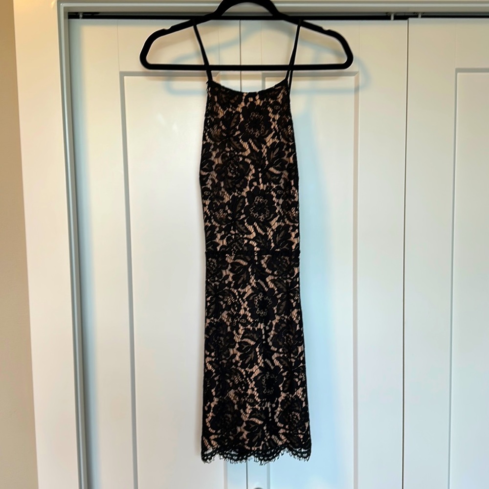 Black Lace ASTR Dress